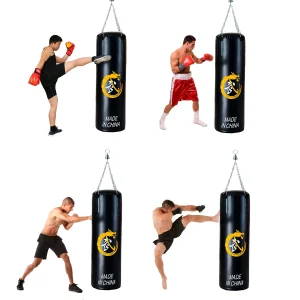 Saco de Boxeo Punching Ball 180 cm Negro
