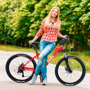 Bicicleta Mountain Bike Challenger Aro 27,5″ Rojo