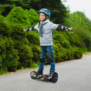 Hoverboard Bluetooth Luces 6,5″ 12 Km/h Amarillo